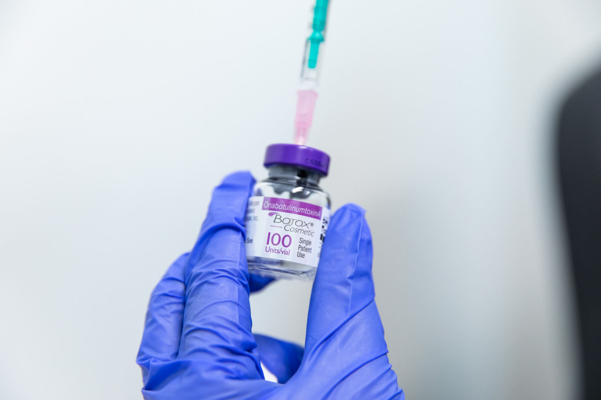 Close up of a Botox near Collierville, TN